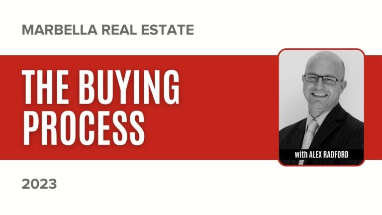 The Buying Process Explained with Alex Radford of My Lawyer in Spain